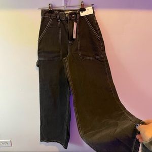Super high waist carpenter jeans